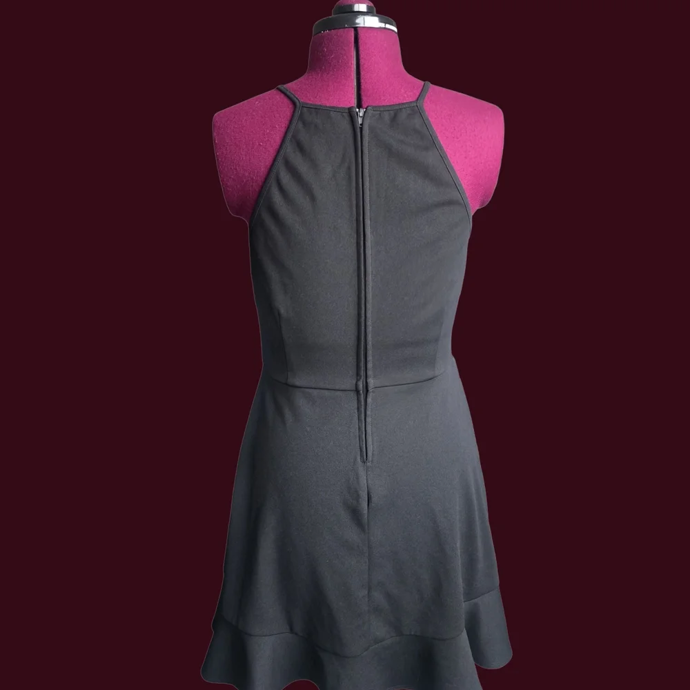 Speechless Black Mini Dress - Picture 4 of 7